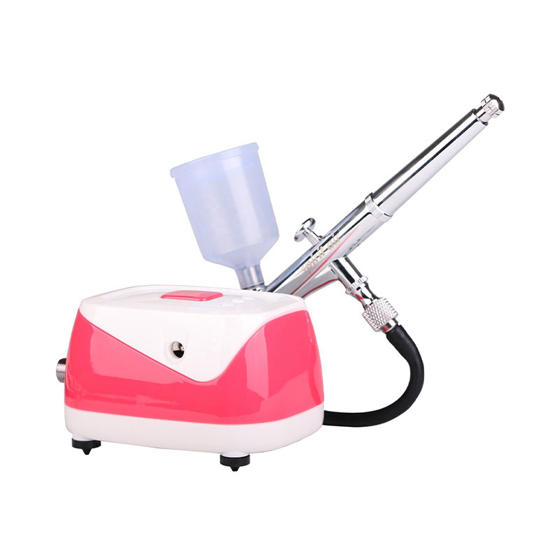Airbrush Kit med mini luftkompressor airbrush for airbrush sminke, kroppsmaleri