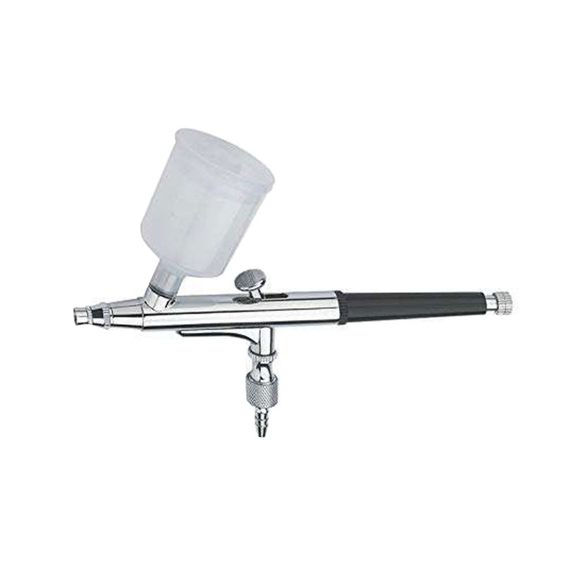 Multi-Purpose Hobbyist Airbrush Set Dual Action Gravity Feed Airbrush med 2/3 unse kopp og 4/3 unse kopp